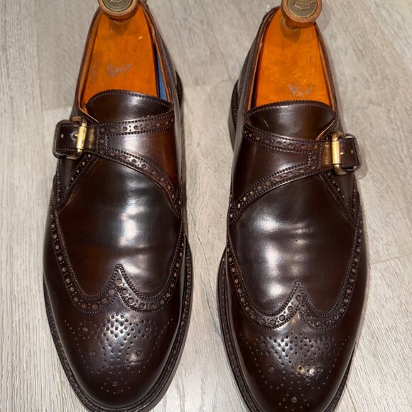 Crockett & Jones for Ralph Lauren Marlow Shell Cordovan Wingtip Brogues main image 5